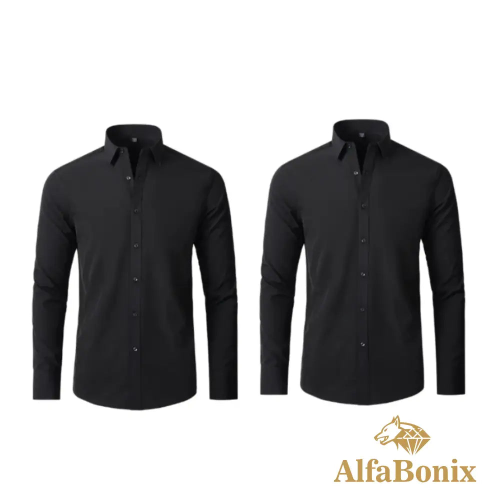 Camisa Social Ultra Elegance - Compre 1 leve 2 [PROMOÇÃO] 02 / PP Camisa Social Ultra Elegance - Compre 1 leve 2