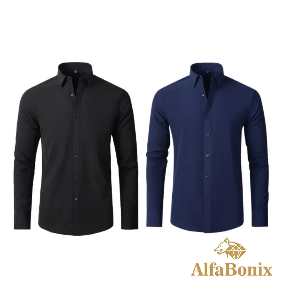 Camisa Social Ultra Elegance - Compre 1 leve 2 [PROMOÇÃO] 05 / PP Camisa Social Ultra Elegance - Compre 1 leve 2