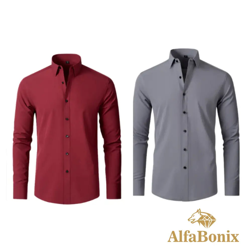 Camisa Social Ultra Elegance - Compre 1 leve 2 [PROMOÇÃO] 06 / PP Camisa Social Ultra Elegance - Compre 1 leve 2