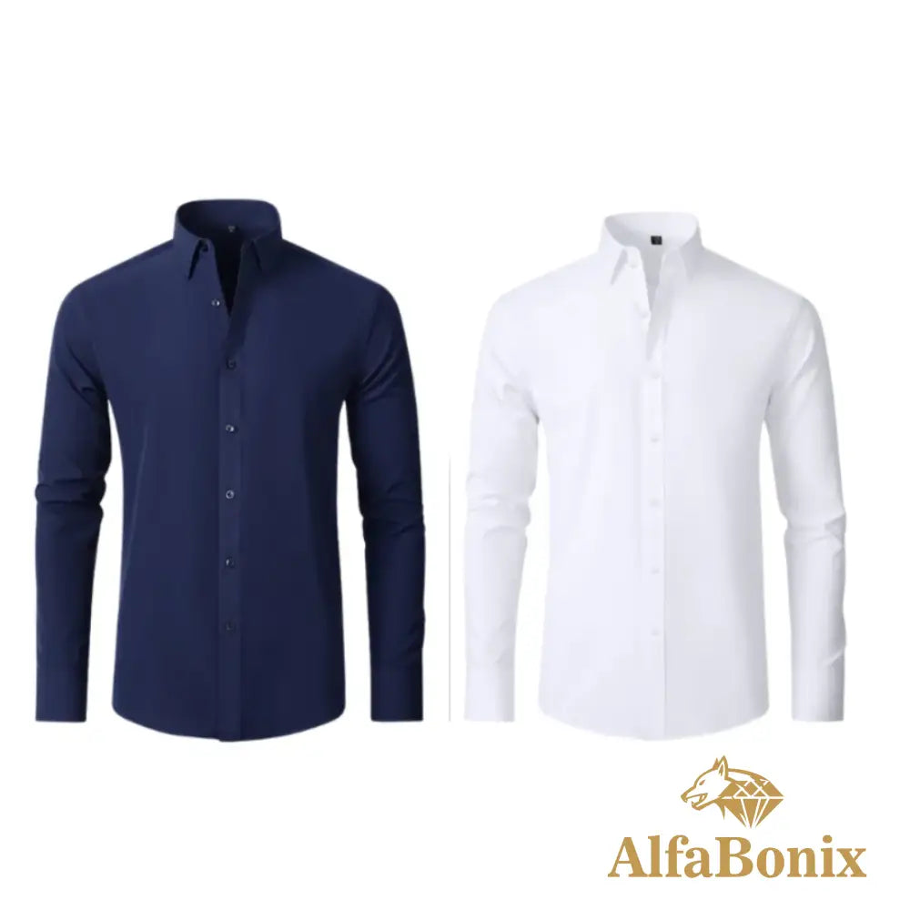 Camisa Social Ultra Elegance - Compre 1 leve 2 [PROMOÇÃO] 10 / PP Camisa Social Ultra Elegance - Compre 1 leve 2