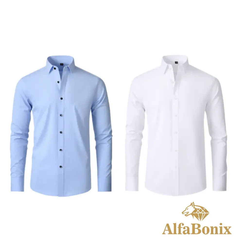 Camisa Social Ultra Elegance - Compre 1 leve 2 [PROMOÇÃO] 12 / PP Camisa Social Ultra Elegance - Compre 1 leve 2