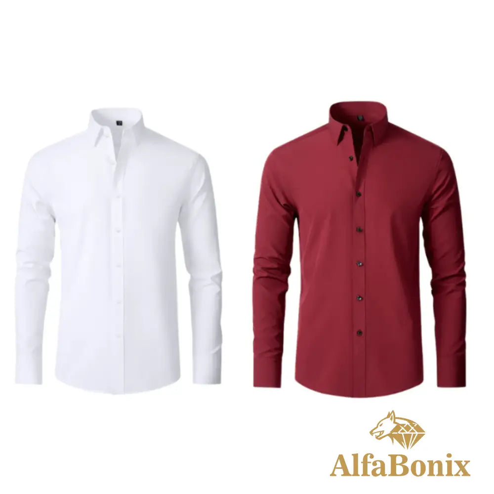 Camisa Social Ultra Elegance - Compre 1 leve 2 [PROMOÇÃO] 13 / PP Camisa Social Ultra Elegance - Compre 1 leve 2