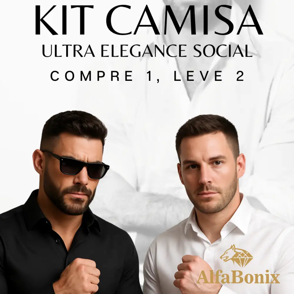 Camisa Social Ultra Elegance - Compre 1 leve 2 [PROMOÇÃO] Camisa Social Ultra Elegance - Compre 1 leve 2 [PROMOÇÃO]