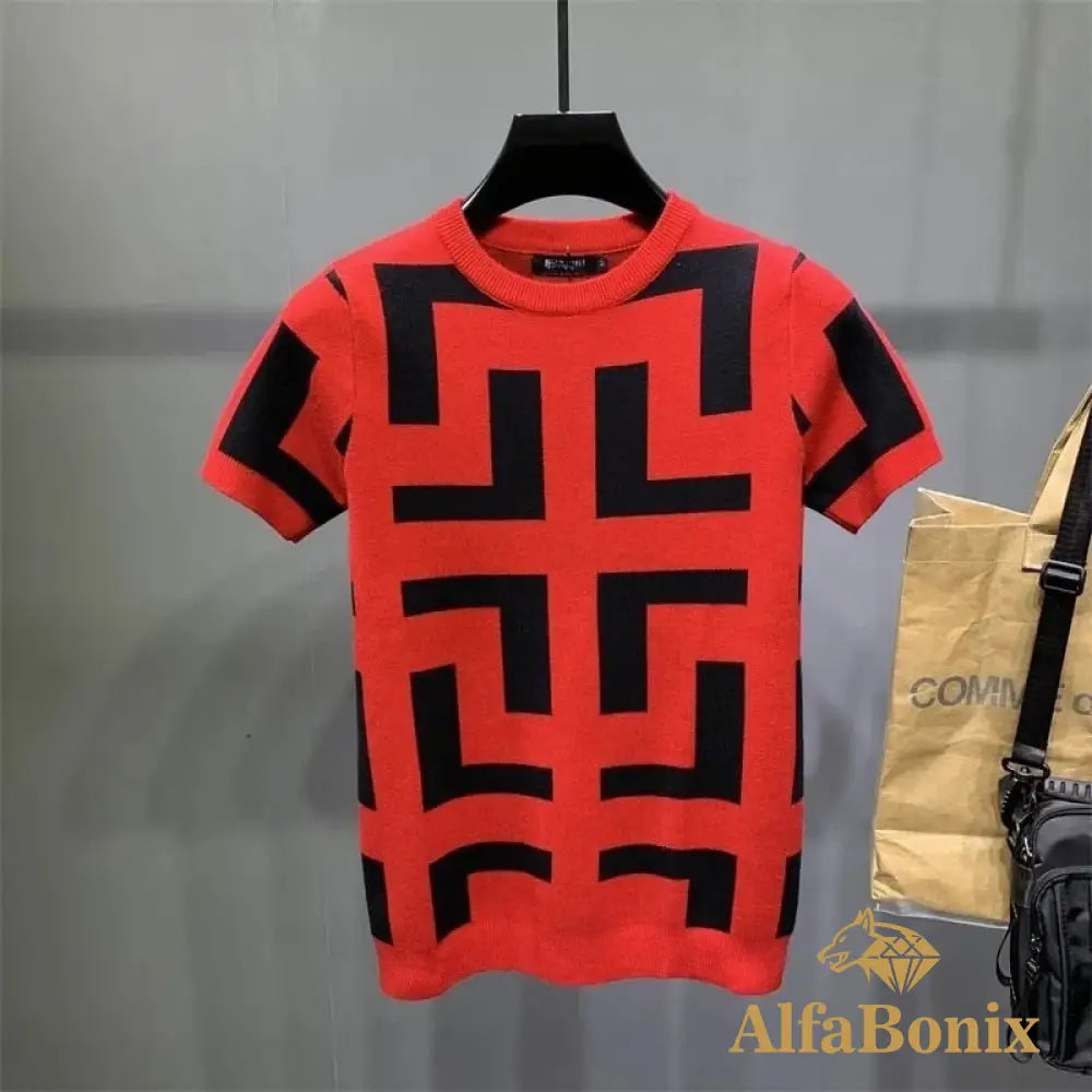 Camiseta Alfa Beloi Vermelho / Pp