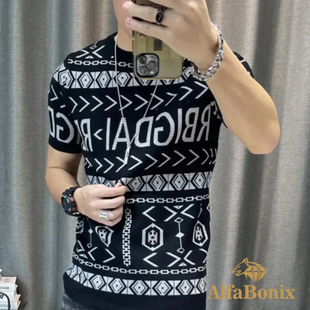 Camiseta Alfa Bunnel Preto / Pp