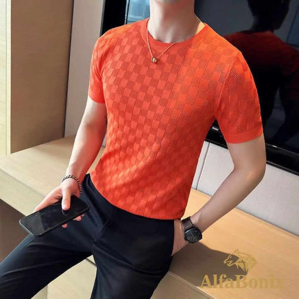 Camiseta Alfa Fultrep Laranja / Pp