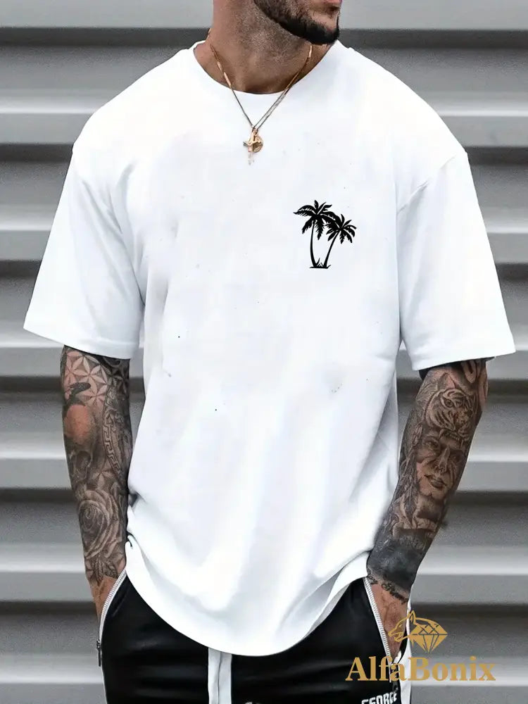 Camiseta Alfa Island Branco / G