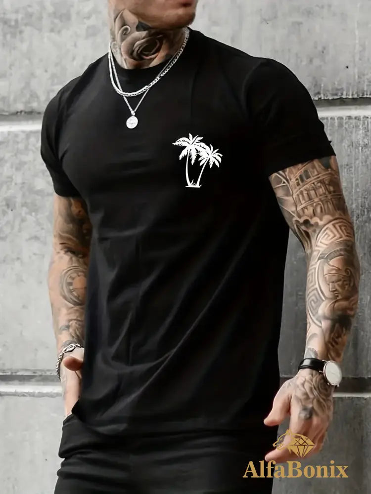 Camiseta Alfa Island Preto / G