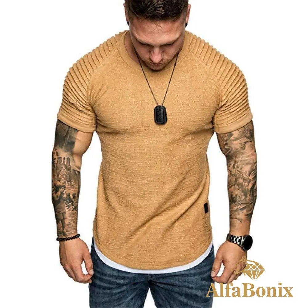 Camiseta Alfa Leiser Caqui / Pp