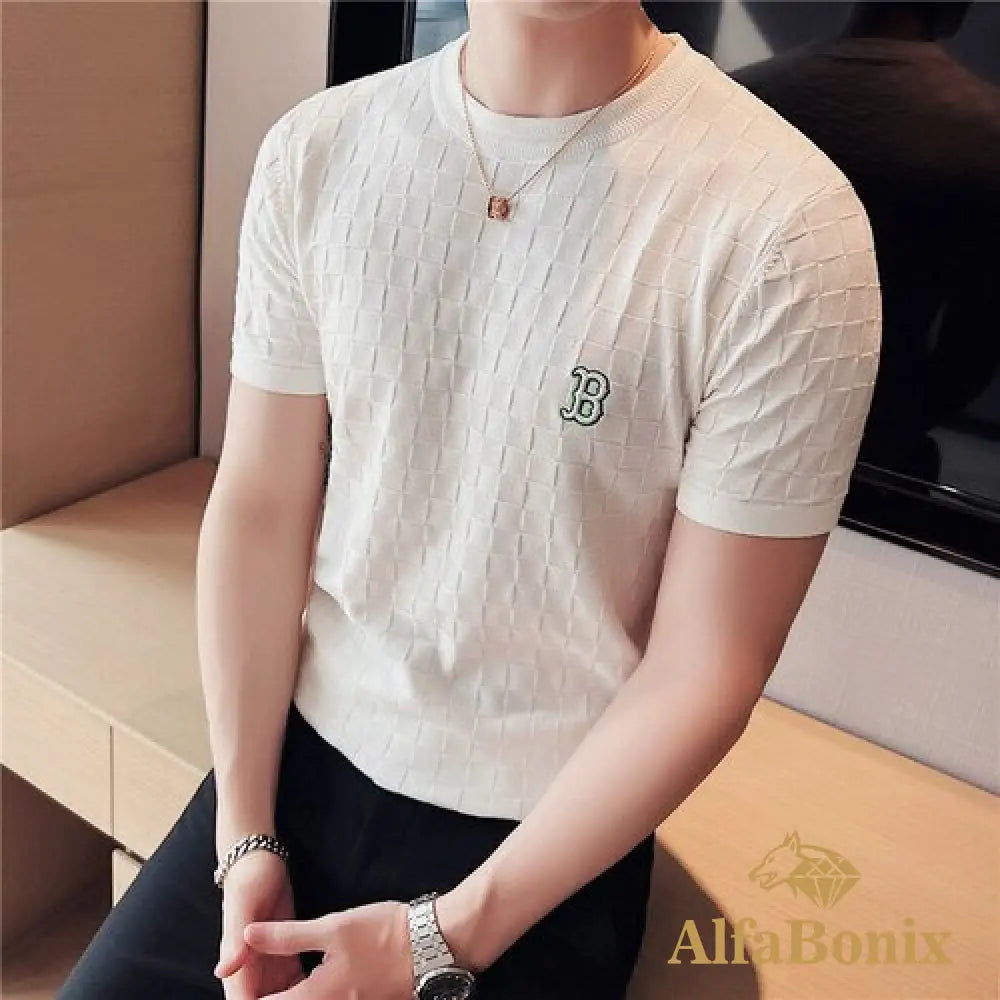 Camiseta Samicce Tricot® S118 Branco / P