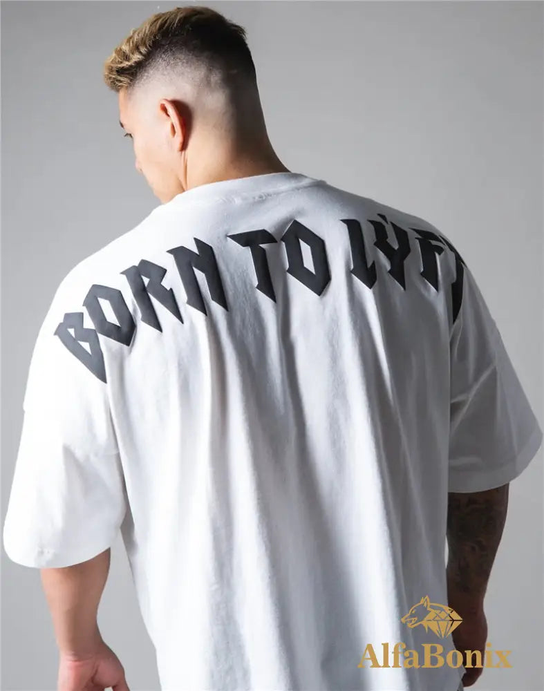 Camiseta Born To Lyft Branco / P