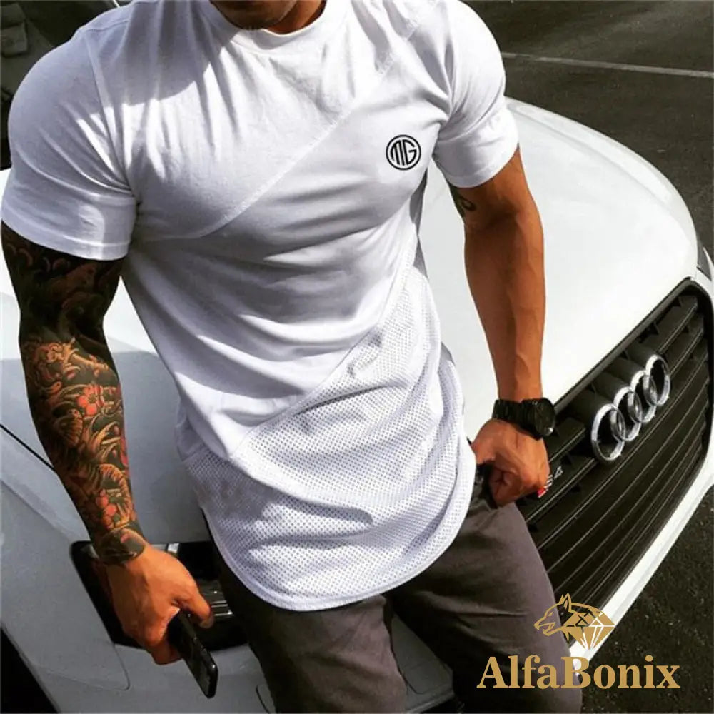 Camiseta Long Line Mg
