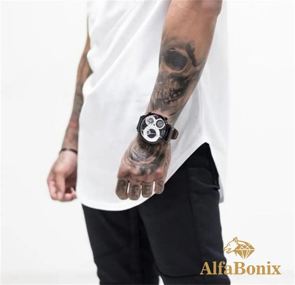 Camiseta Long Line Mg