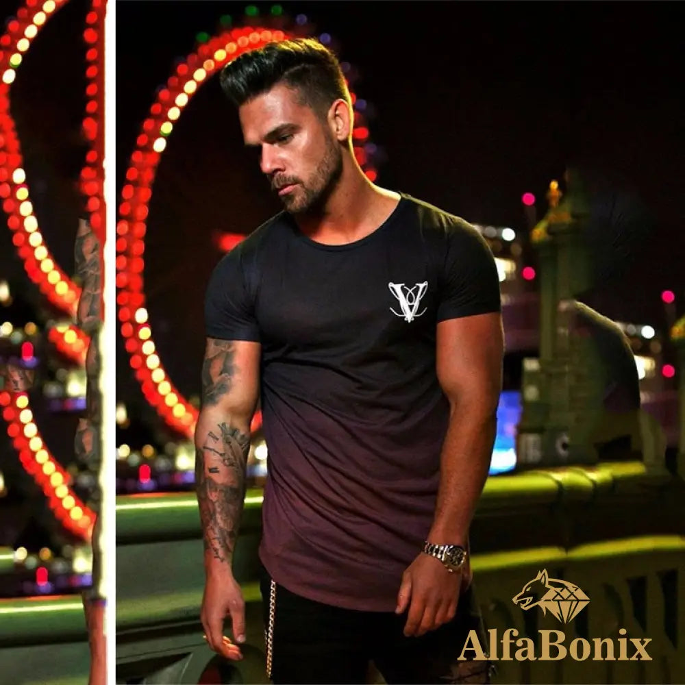 Camiseta Long V Bonix