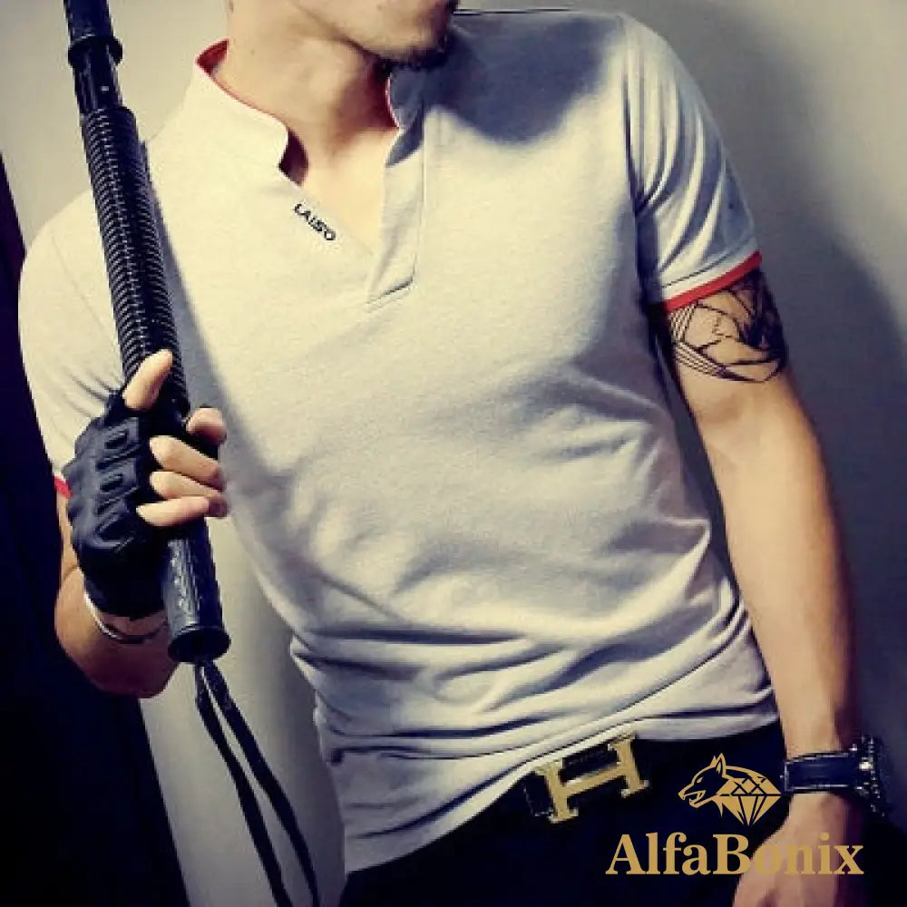 Camiseta Masculina Casual Slim