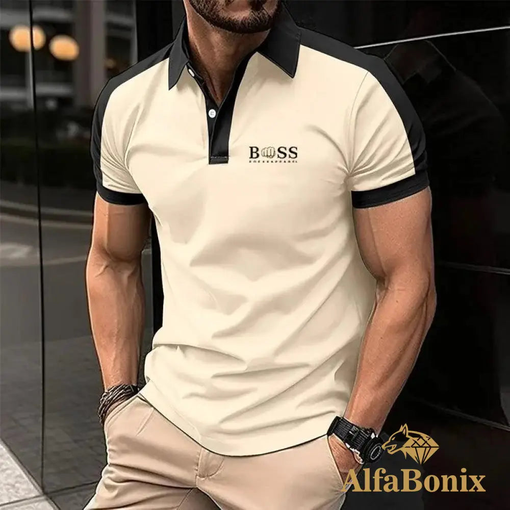 Camiseta Polo Masculina Alfa Boss Navarro 15 / P