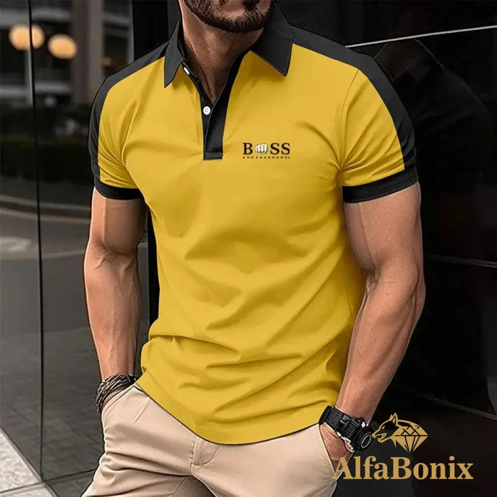 Camiseta Polo Masculina Alfa Boss Navarro 4 / P