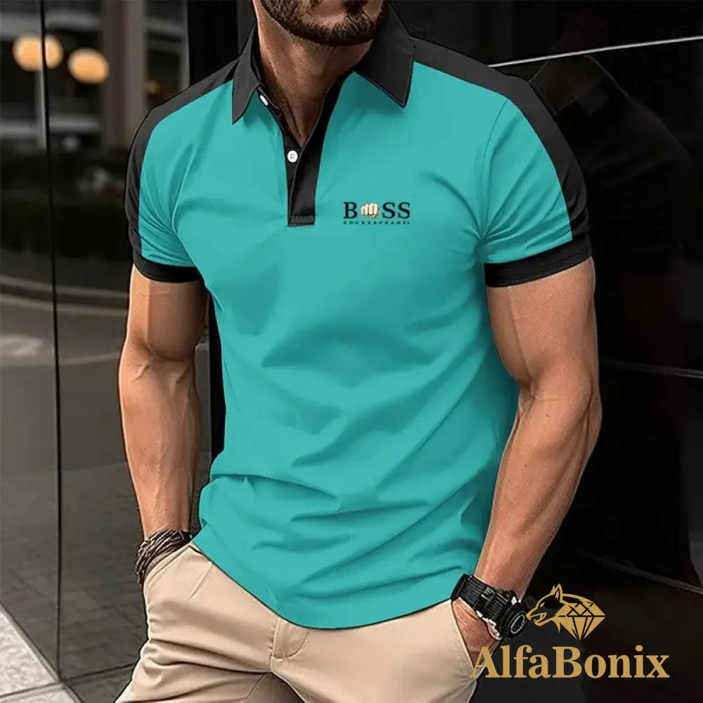 Camiseta Polo Masculina Alfa Boss Navarro 6 / P