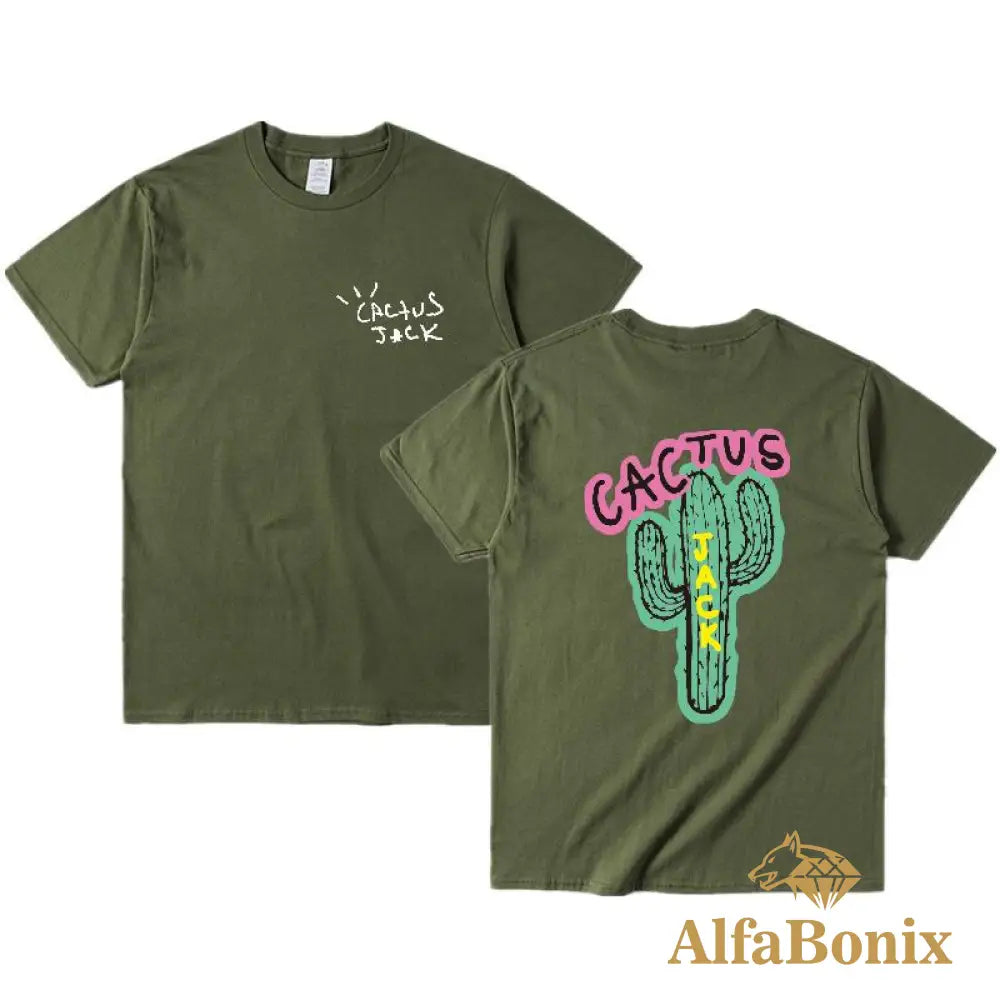 Camiseta Travis Scott Cactus