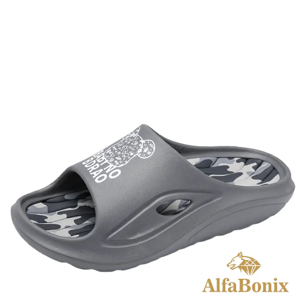 Chinelo Nuvem Bonix Brad Cinza / 34