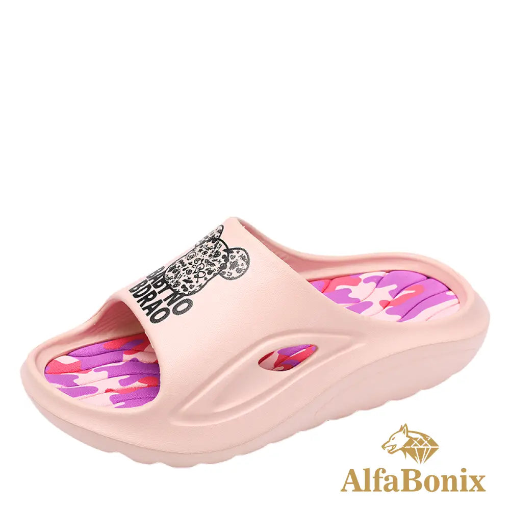 Chinelo Nuvem Bonix Brad Rosa / 34