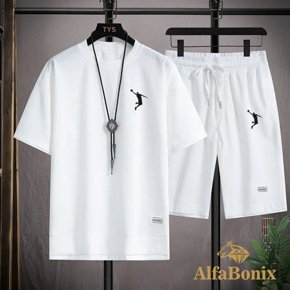 Conjunto Alfabonix Jordan Branco / P