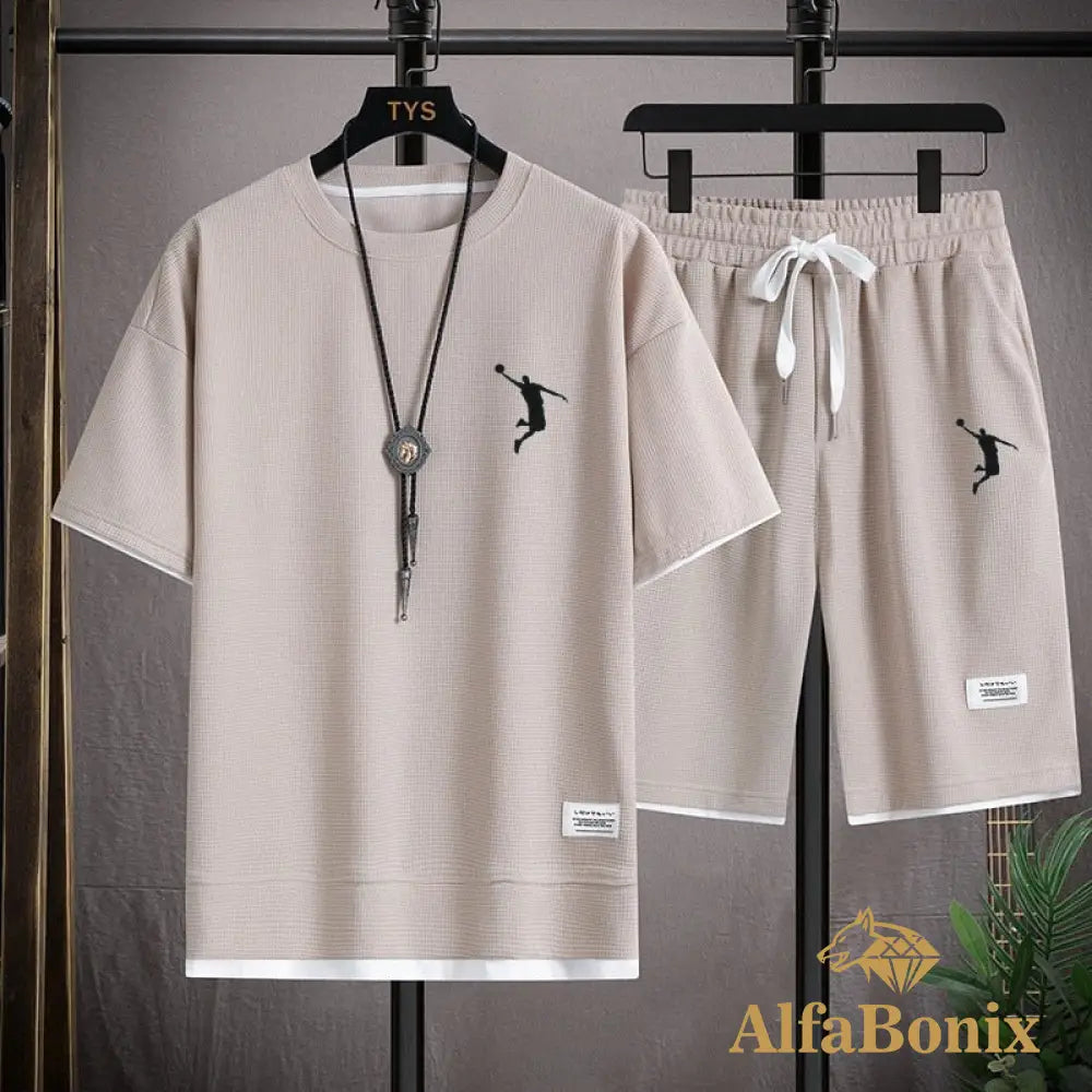 Conjunto Alfabonix Jordan Cáqui / P