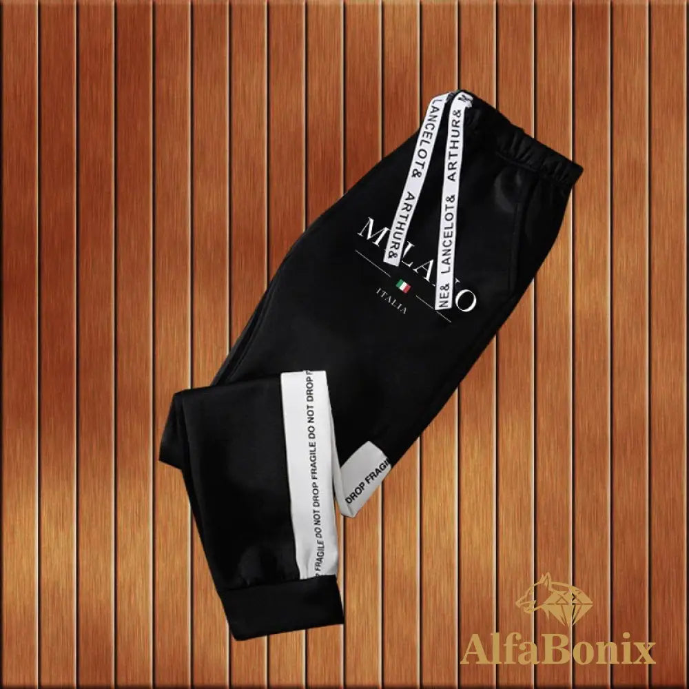 Conjunto Bonix Milan Italy Calça Preta / Pp