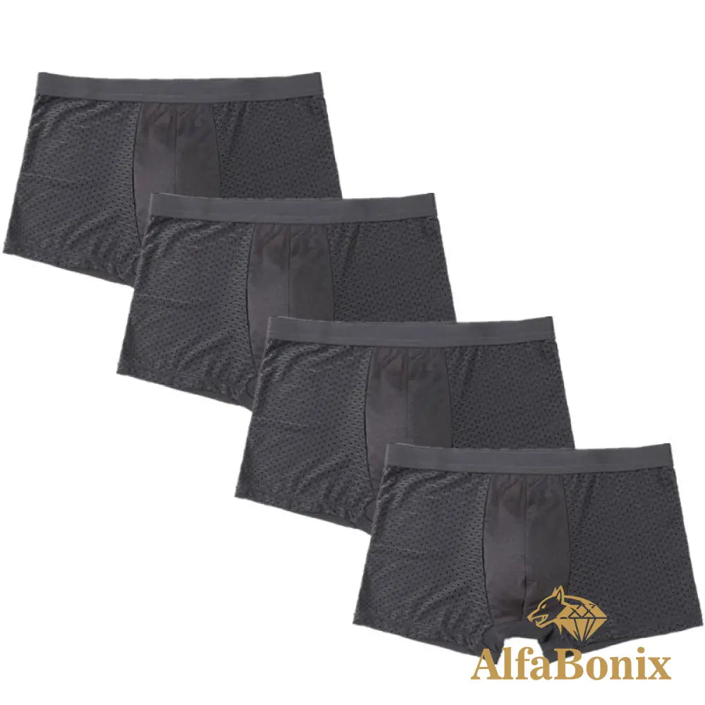 Cueca Alfa Confort 4 Cinza / Pp