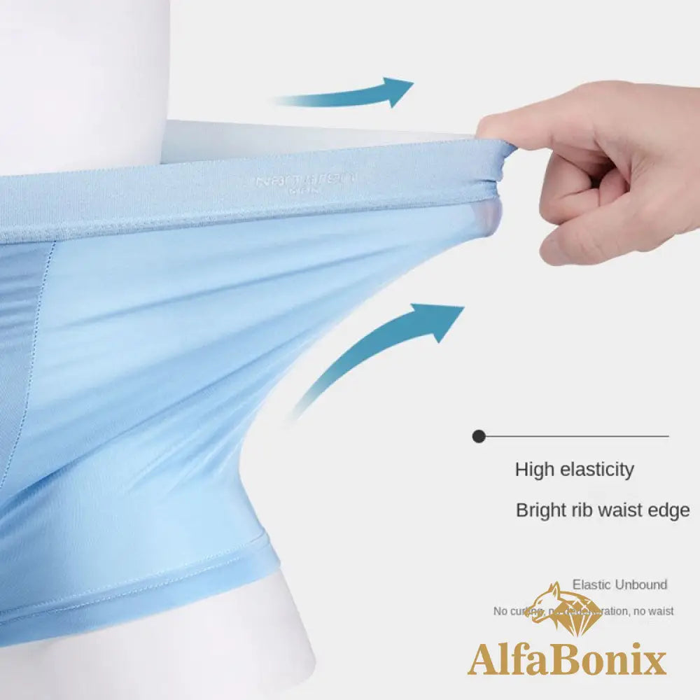 Cueca Alfabonix Icesilk - Kit 4 Cuecas