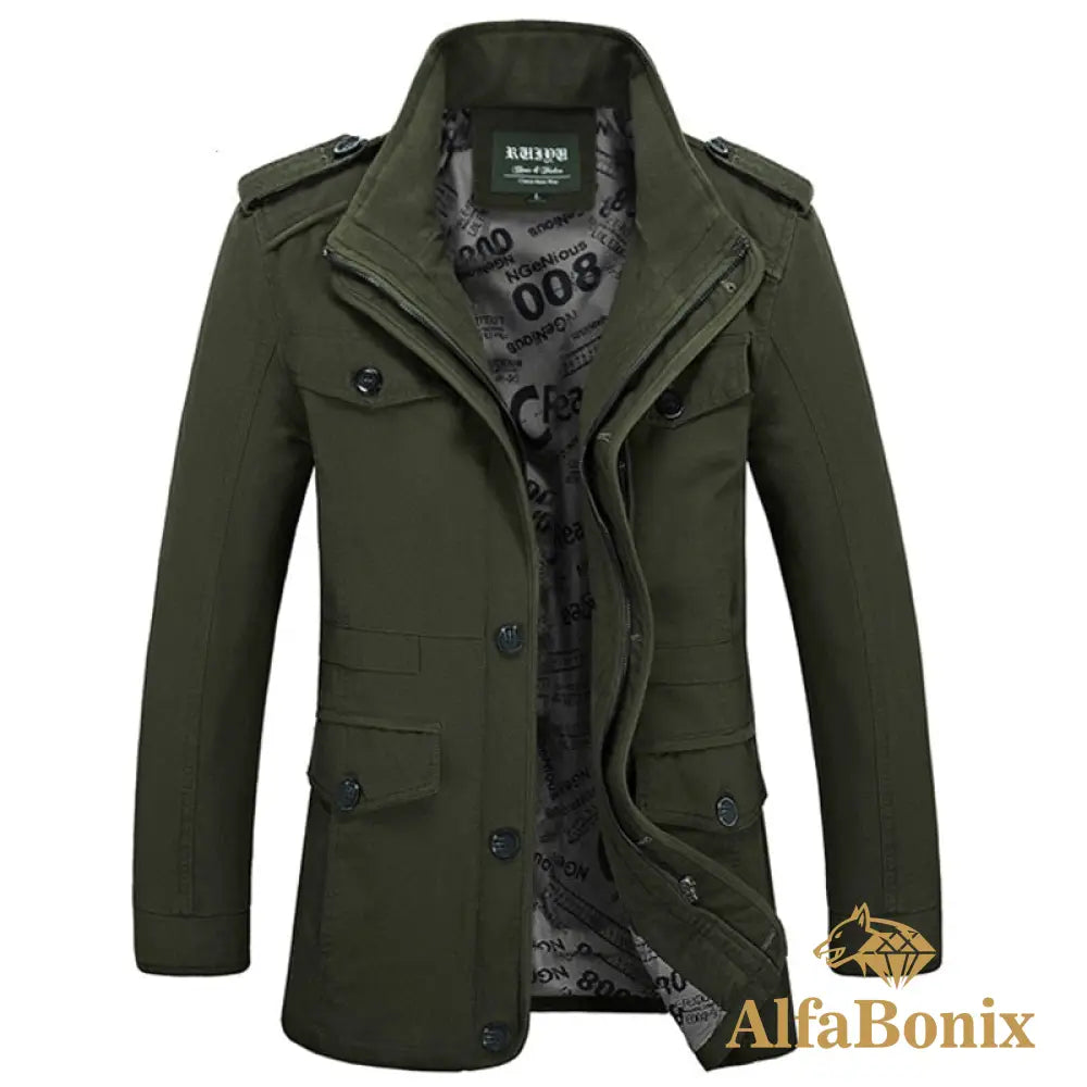 Jaqueta Detroit Verde Militar / P