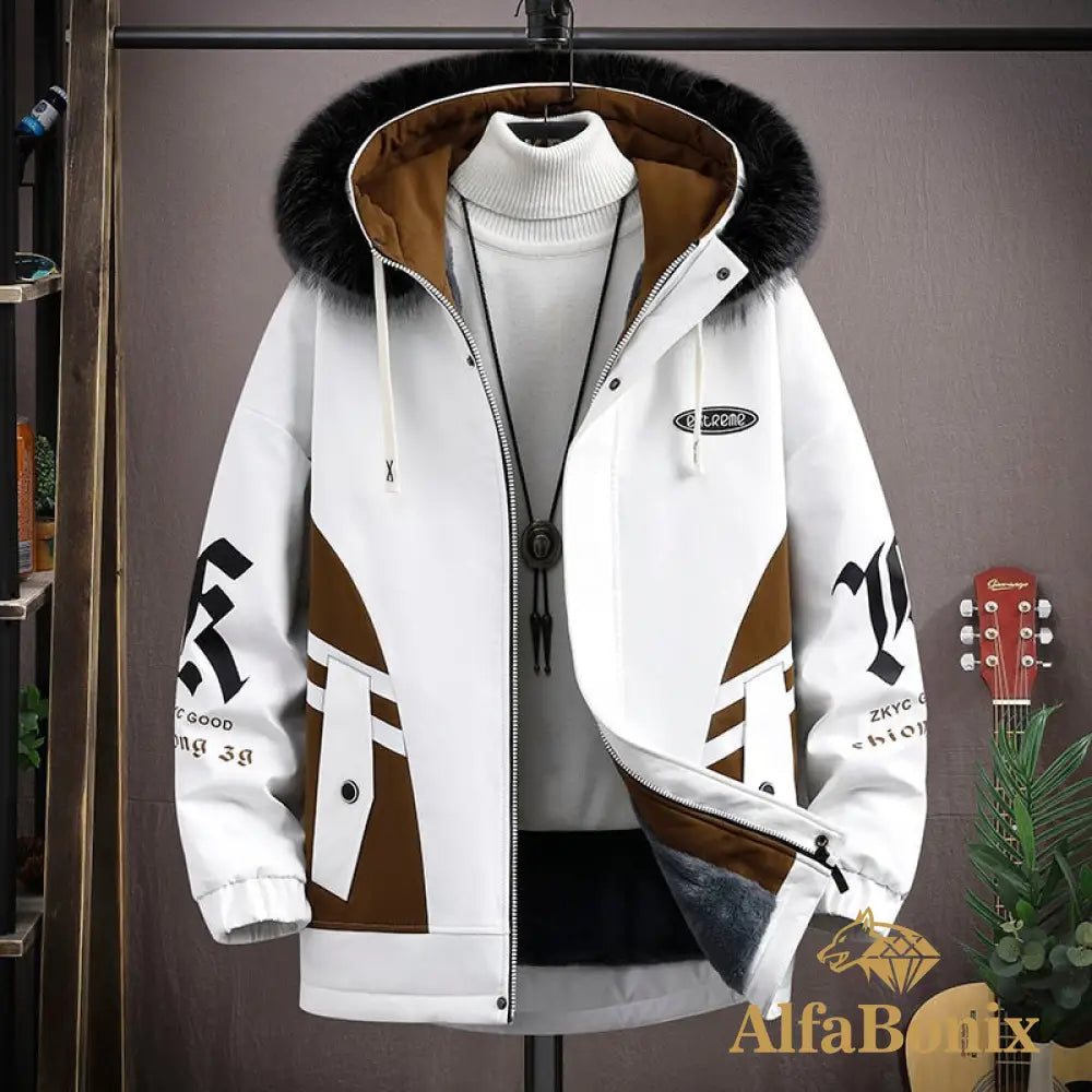 2023 New Spring Hooded Jacket Men Breathable Outwear Male Patchwork Color Streetwear Comfortable