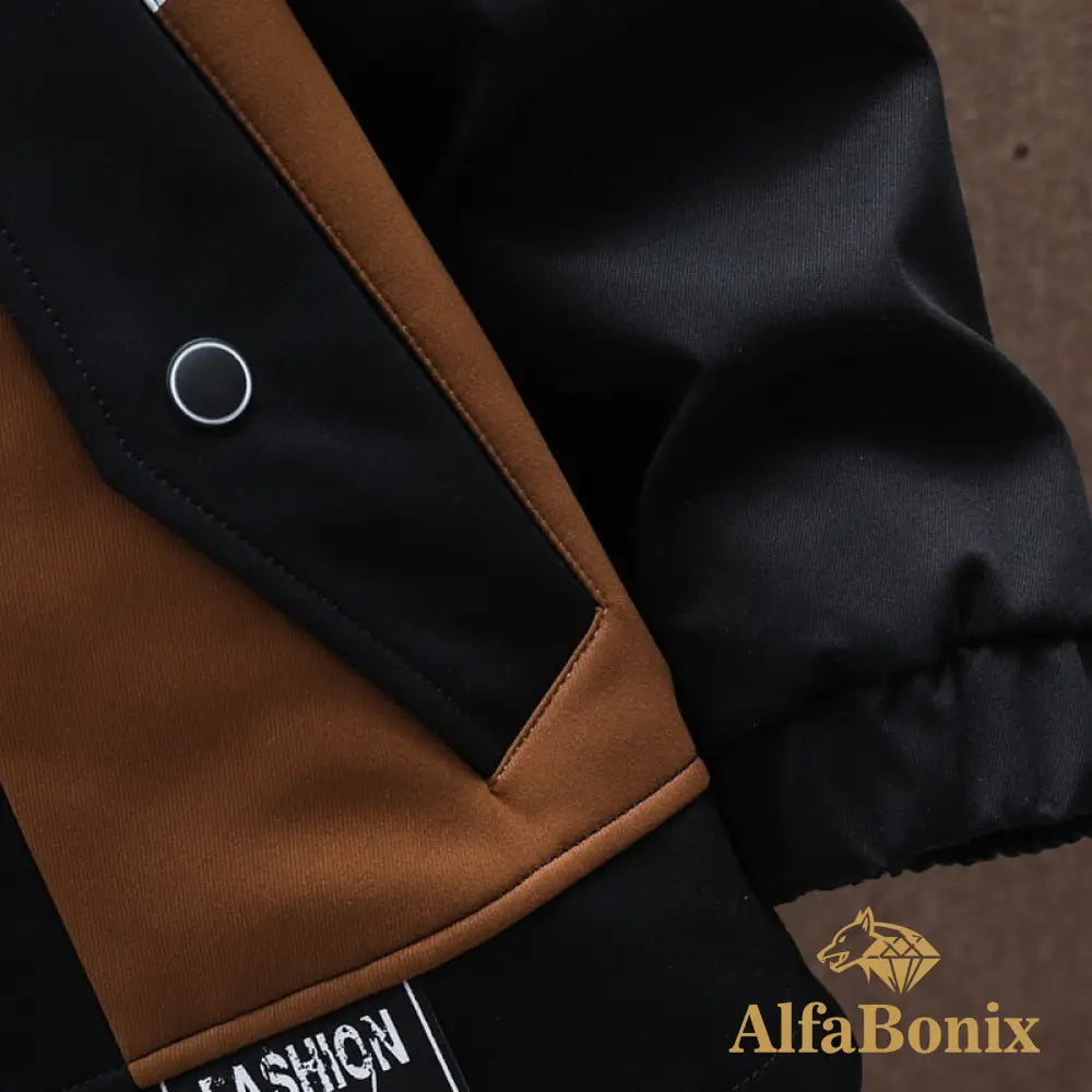 2023 New Spring Hooded Jacket Men Breathable Outwear Male Patchwork Color Streetwear Comfortable