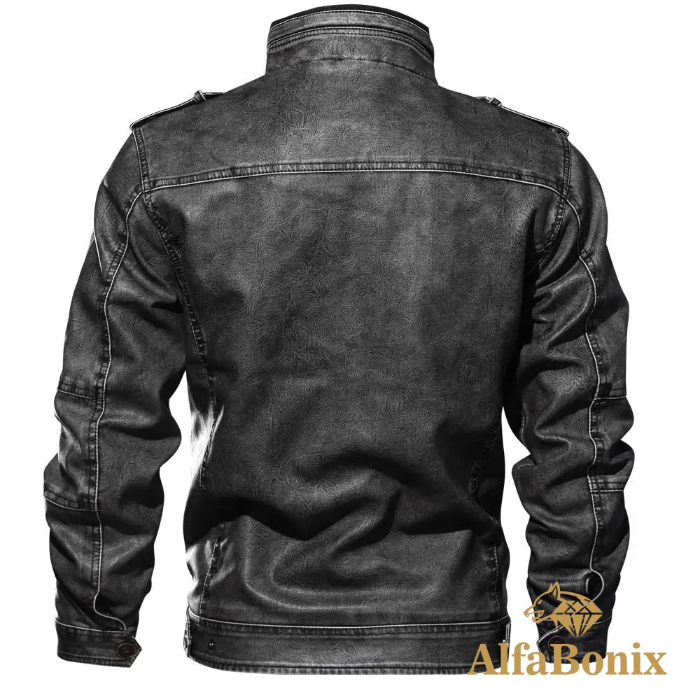 Jaqueta De Couro Bonanza Jaqueta Masculina