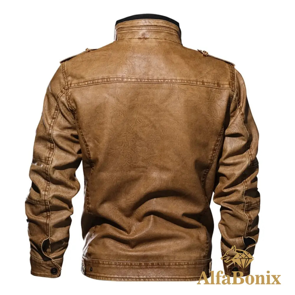 Jaqueta De Couro Bonanza Jaqueta Masculina