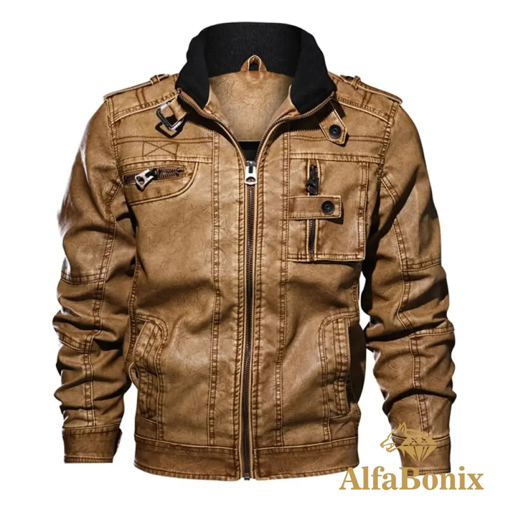 Jaqueta De Couro Bonanza Jaqueta Masculina