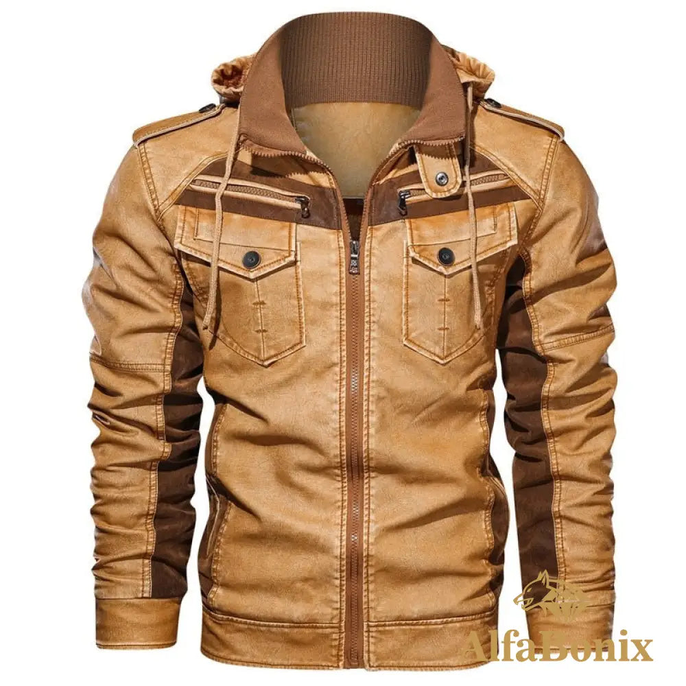 Jaqueta De Couro Bonix Titan Jaqueta Couro Masculina