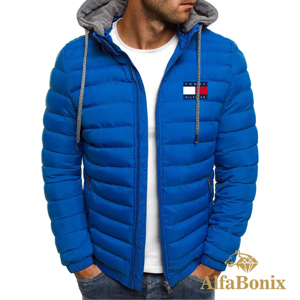 Jaqueta De Inverno Tommy Puffer 2.0 Azul / Xg Hot Products