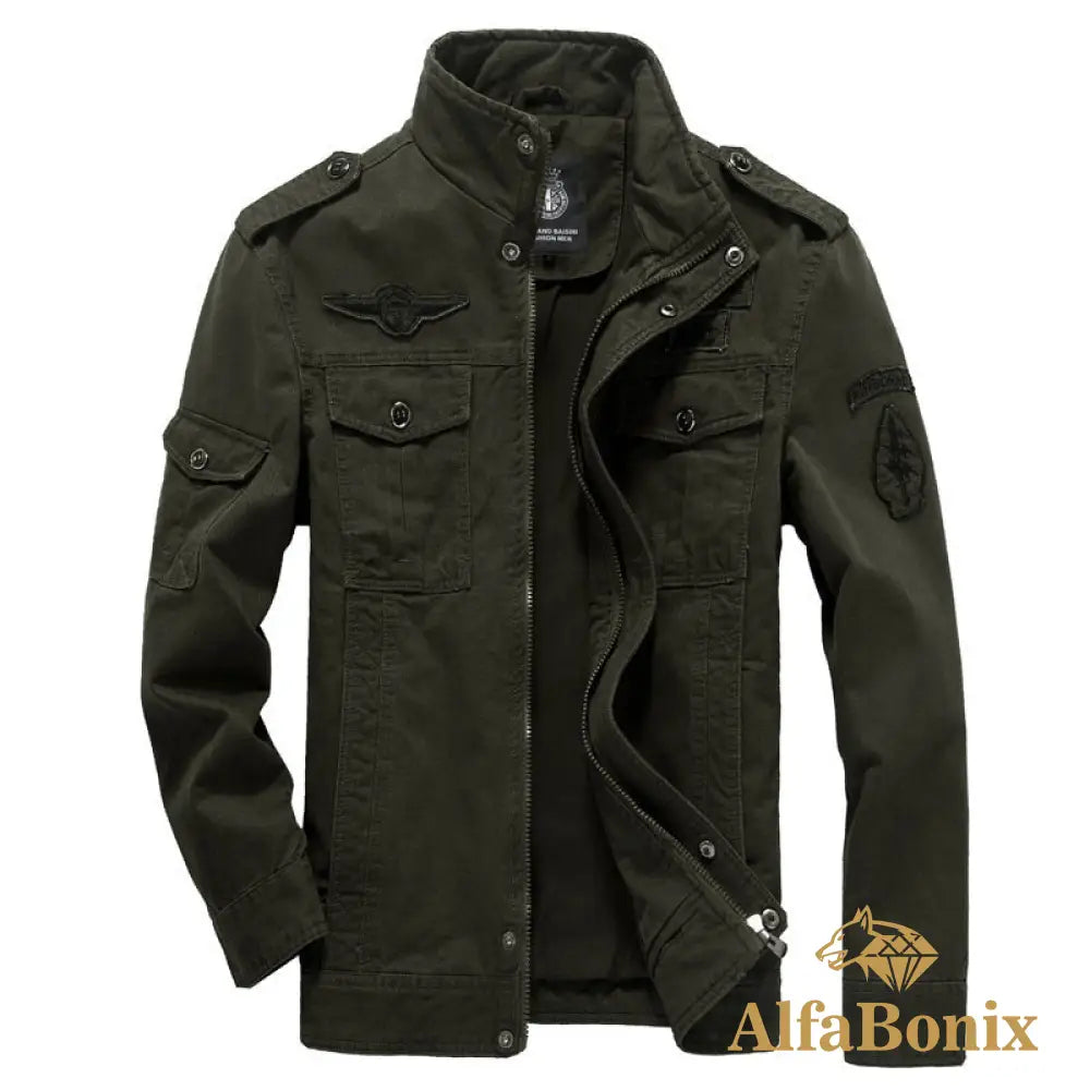 Jaqueta Masculina Bonix Airforce Verde / Pp