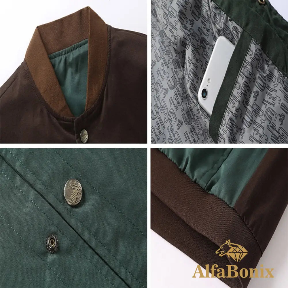 Jaqueta Masculina Bonix Baseball