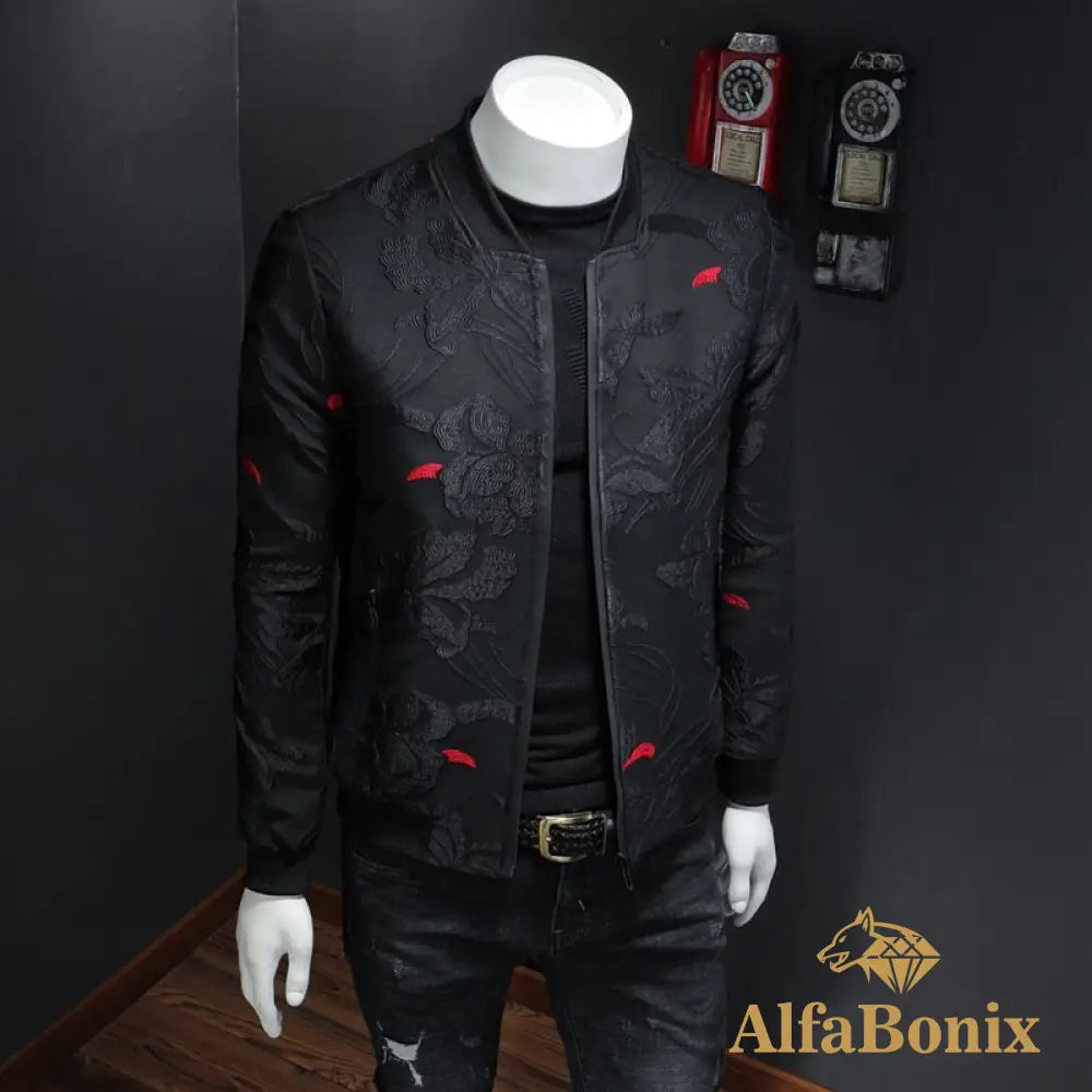 Jaqueta Masculina Bonix Business Bomber