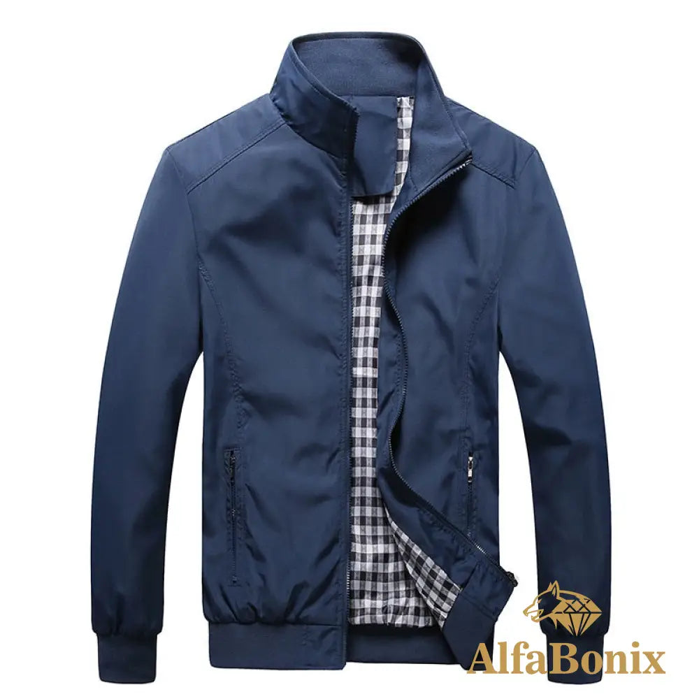 Jaqueta Masculina Bonix Hertex Azul / P