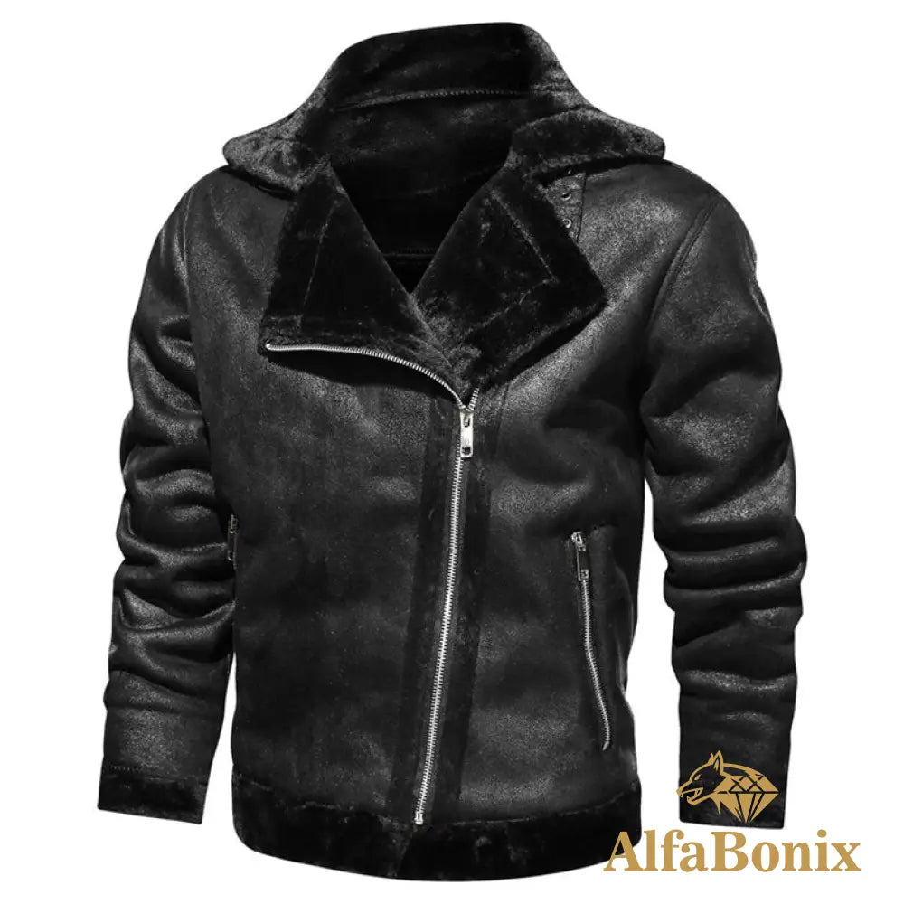 Jaqueta Masculina Bonix Motorcycle Preto / Pp
