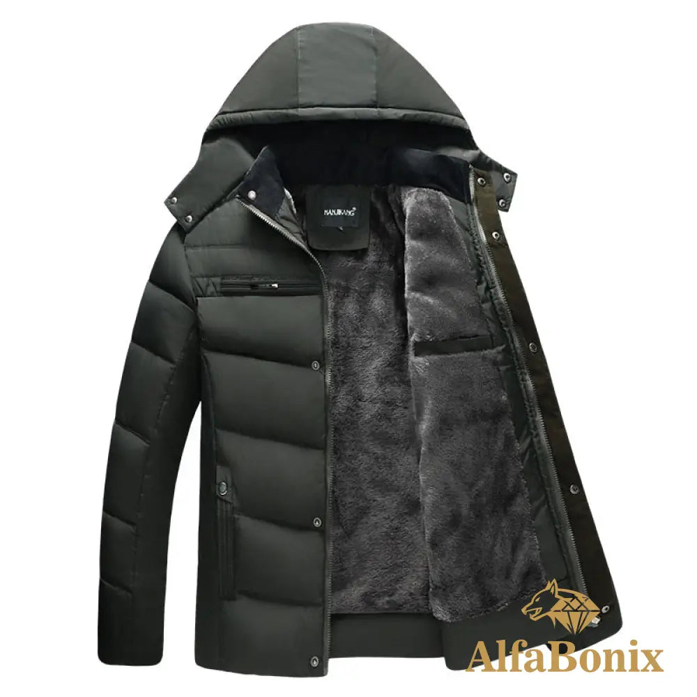 Jaqueta Masculina Bonix Overcoat Verde / Pp