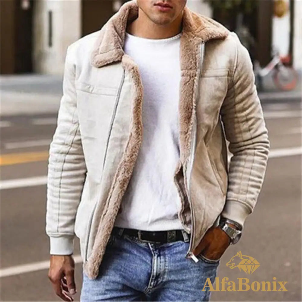 Jaqueta Masculina Bonix Rostov Bége Claro / Pp