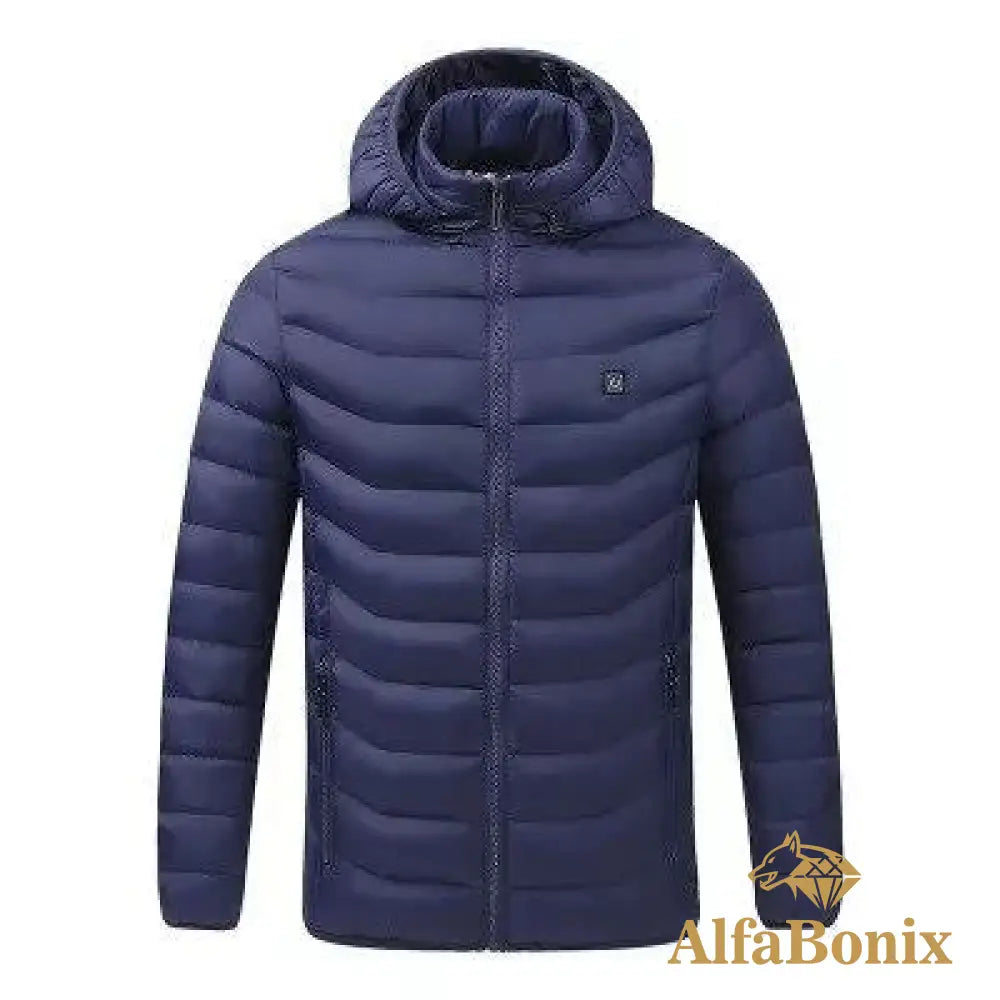 Jaqueta Masculina Bonix Smart Hot Usb Azul / Pp