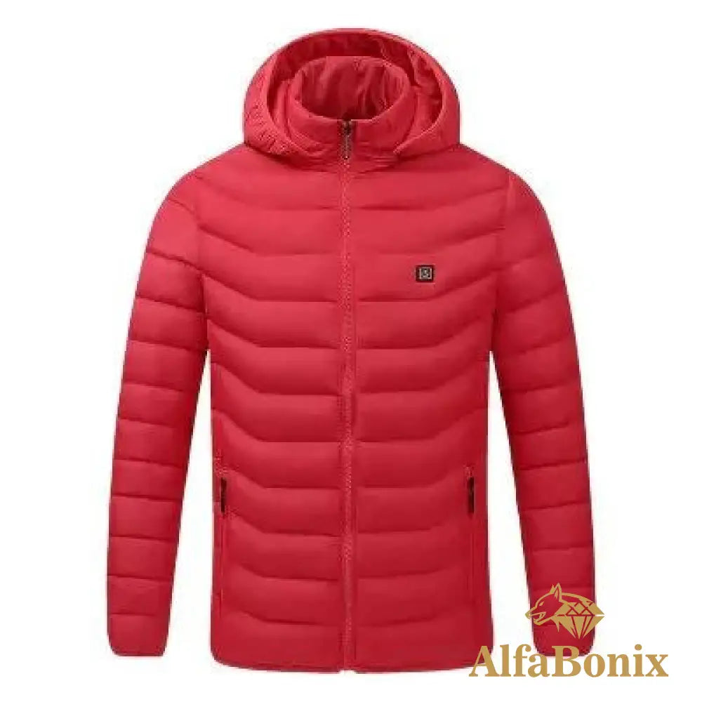 Jaqueta Masculina Bonix Smart Hot Usb Vermelho / Pp