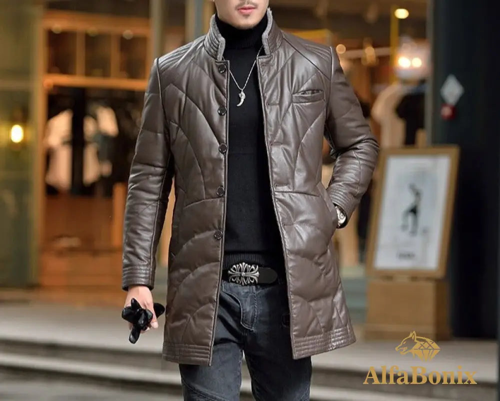 Jaqueta Sobretudo Alfa Phillies Brown / Pp