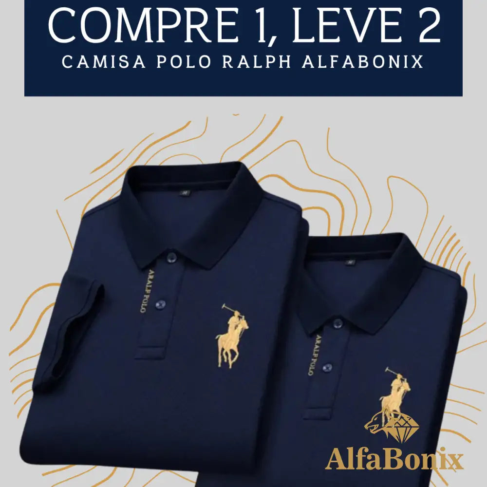 Kit Camisa Polo Ralph Alfabonix - Compre 1 Leve 2 [Promoção] Kit Camisa Polo Ralph Alfabonix - Compre 1 Leve 2