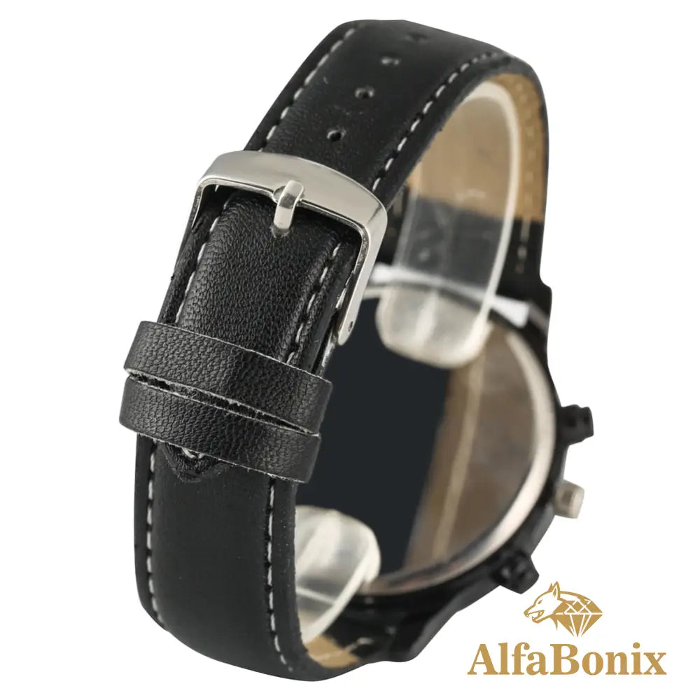 Kit Conjunto Masculino Relógio Mais Pulseiras Straper